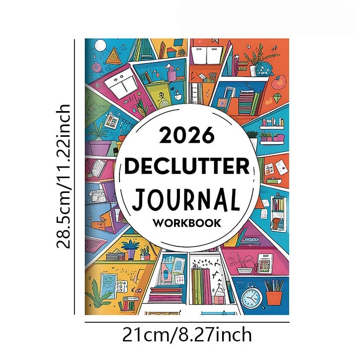 🔥LAST DAY 50% OFF - ✍️2026 Declutter Journal Workbook
