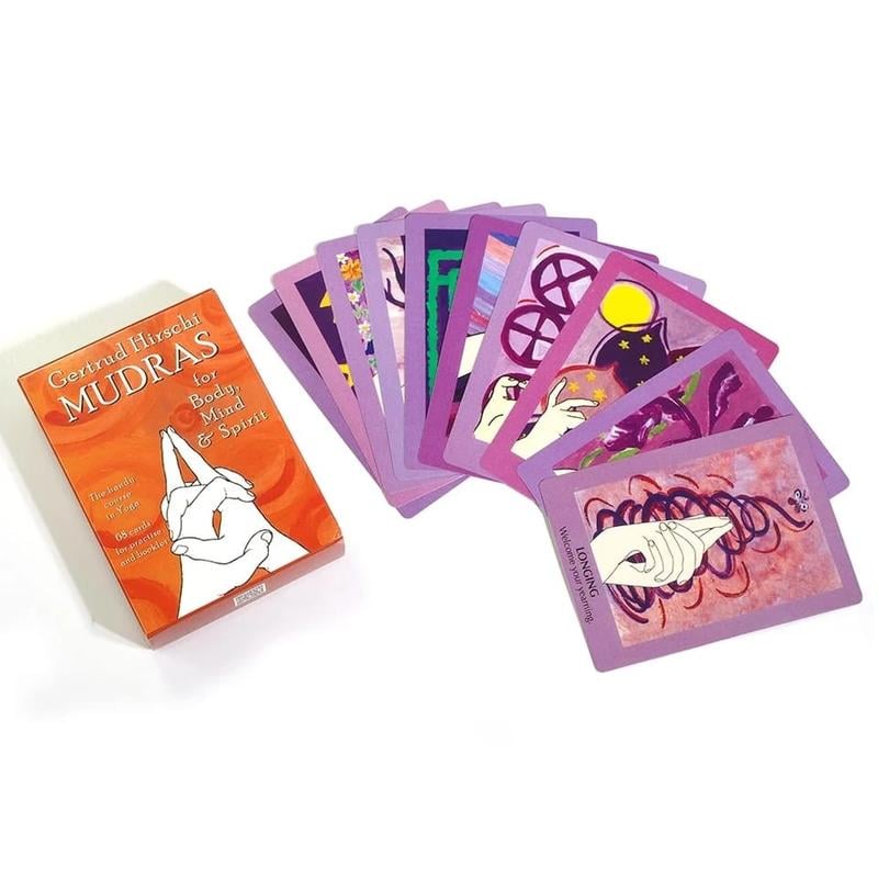 🙌MUDRA Cards for Body, Mind ad Spirit: The Handy Course in Yoga Spiritual Meditation Accessories