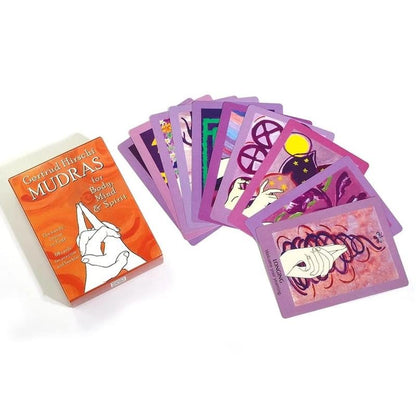 🙌MUDRA Cards for Body, Mind ad Spirit: The Handy Course in Yoga Spiritual Meditation Accessories