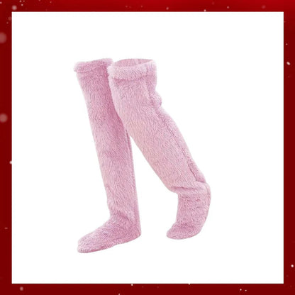 💕Velvety Fleece Knee Socks For Christmas❄️