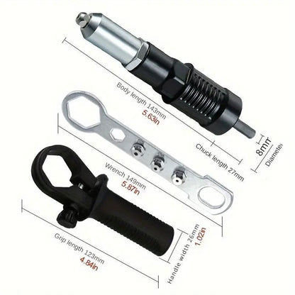 💥LAST DAY SALE 49% OFF💥Electric Rivet Nut Gun Drill Adapter