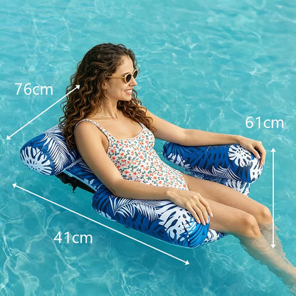 🔥Summer Hot Sale 🏆️ Inflatable Pool Floats Adult,Floating Lounge Chairs