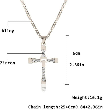 Cross pendant necklace