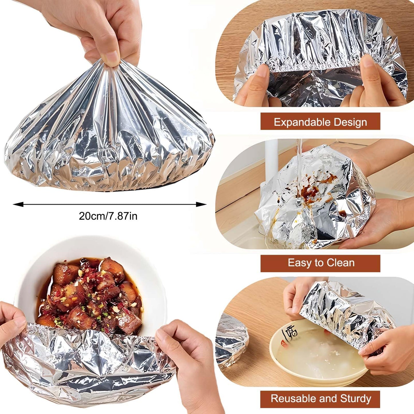 Aluminum Foil Food Covers