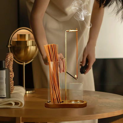 2 in 1 Incense Holder for Sticks(Incense sticks not included)