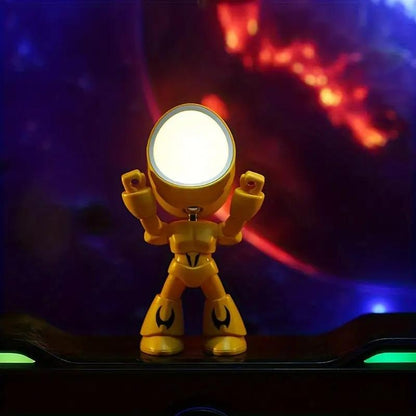 🔥Last Day 49% OFF - 🤖Lonely Robot Cartoon Cute Robot Design Companion Table Light
