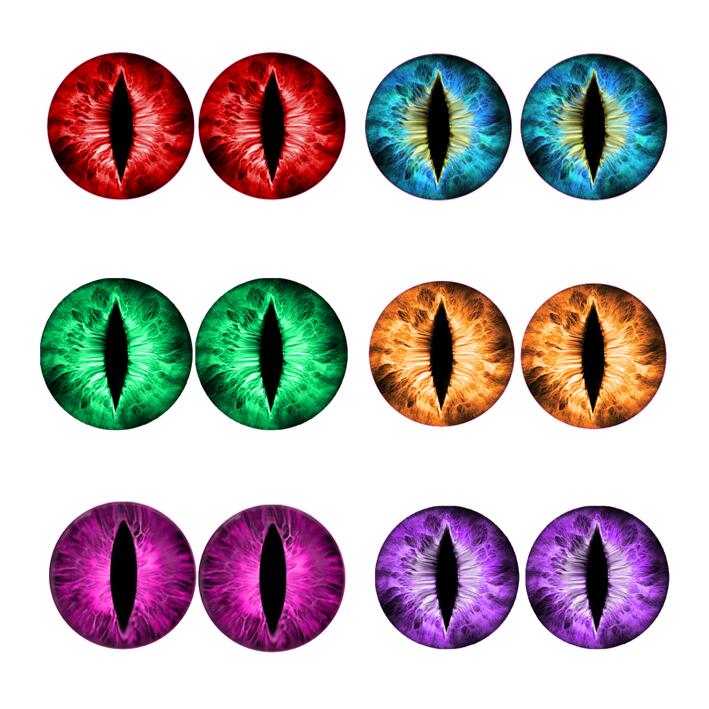🔥  Beast Eyes Headlight Decals (1 Pair)