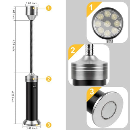 BBQ Grill Light – 360° Flexible Gooseneck LED Light with Magnetic Base