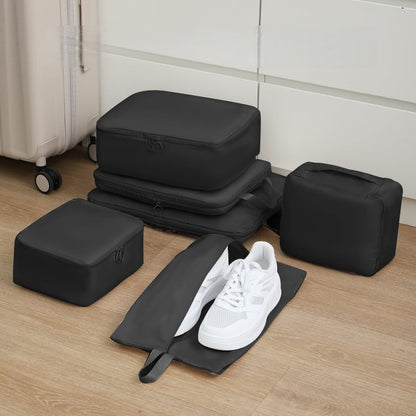 6-Piece Travel Compression Bags Set