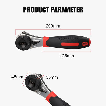 🔧Adjustable Ratchet Wrench Kit for 6-22mm Screw
