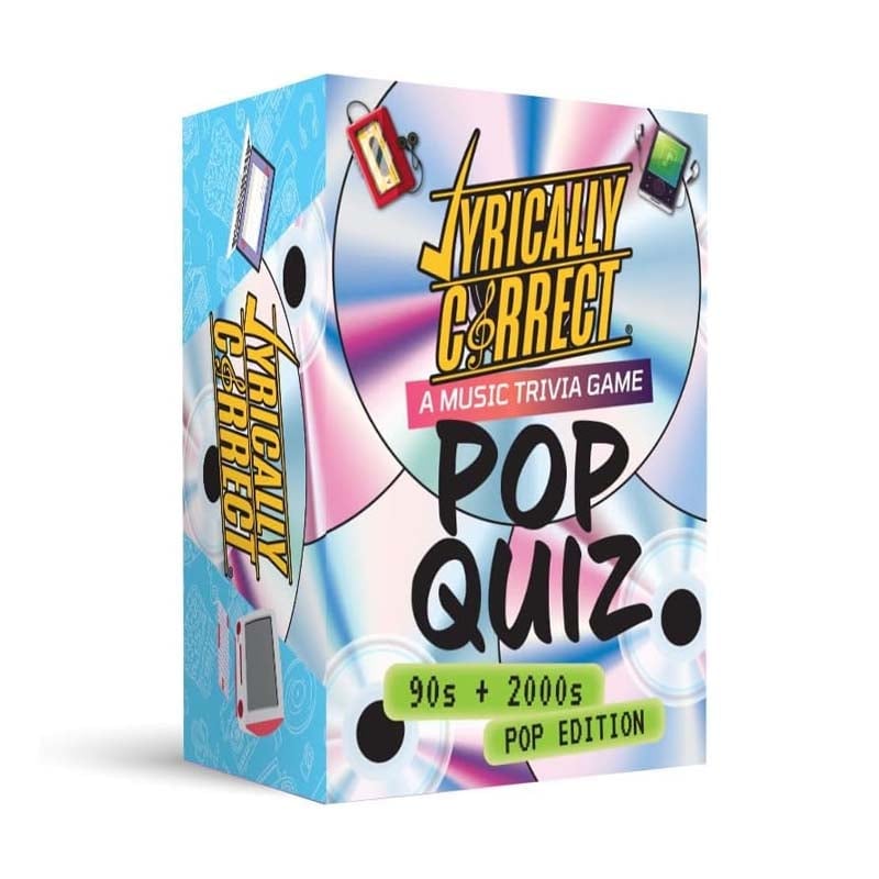 🎶Lyrically Correct Pop Quiz 90s & 2000s Edition Music Trivia Game