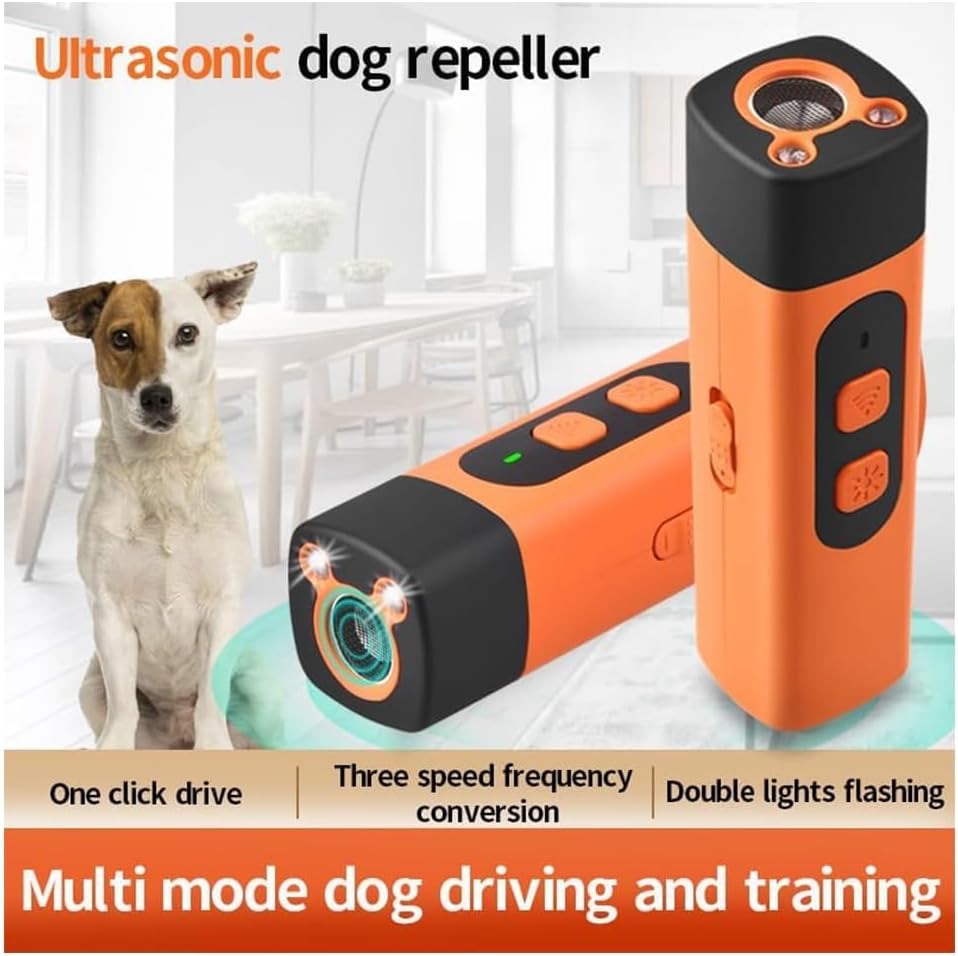 🏆 50K+ SOLD! – Almost Gone🔥Ultrasonic Dog Bark Deterrent Device – Humane & Effective Dog Repeller