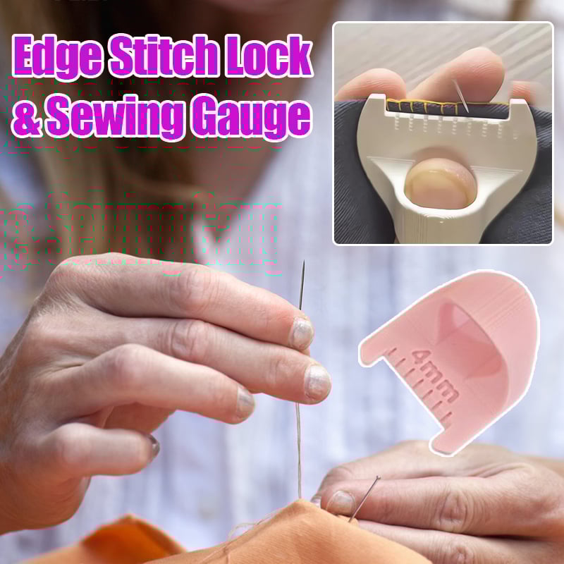 🔥 Edge Stitch Lock & Sewing Gauge