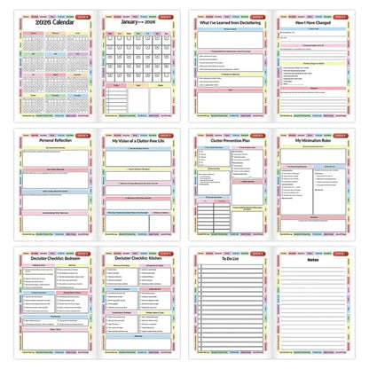 🔥LAST DAY 50% OFF - ✍️2026 Declutter Journal Workbook