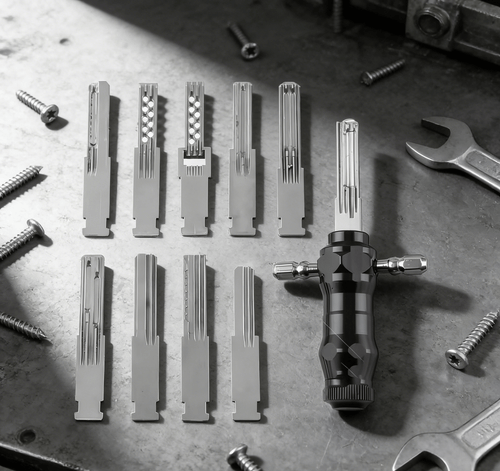 🔥🔥LAST DAY SALE 49% OFF-🔐Tubular Lock Pick Set: 9-in-1 Precision Unlocking Tool for Locksmiths