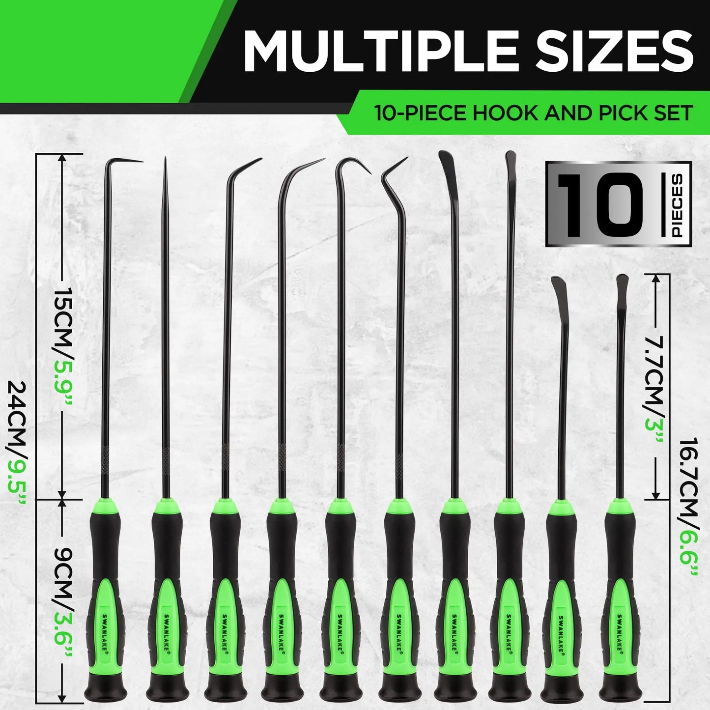 Hook & Pick Tool Set – O-Ring, Oil Seal & Gasket Remover