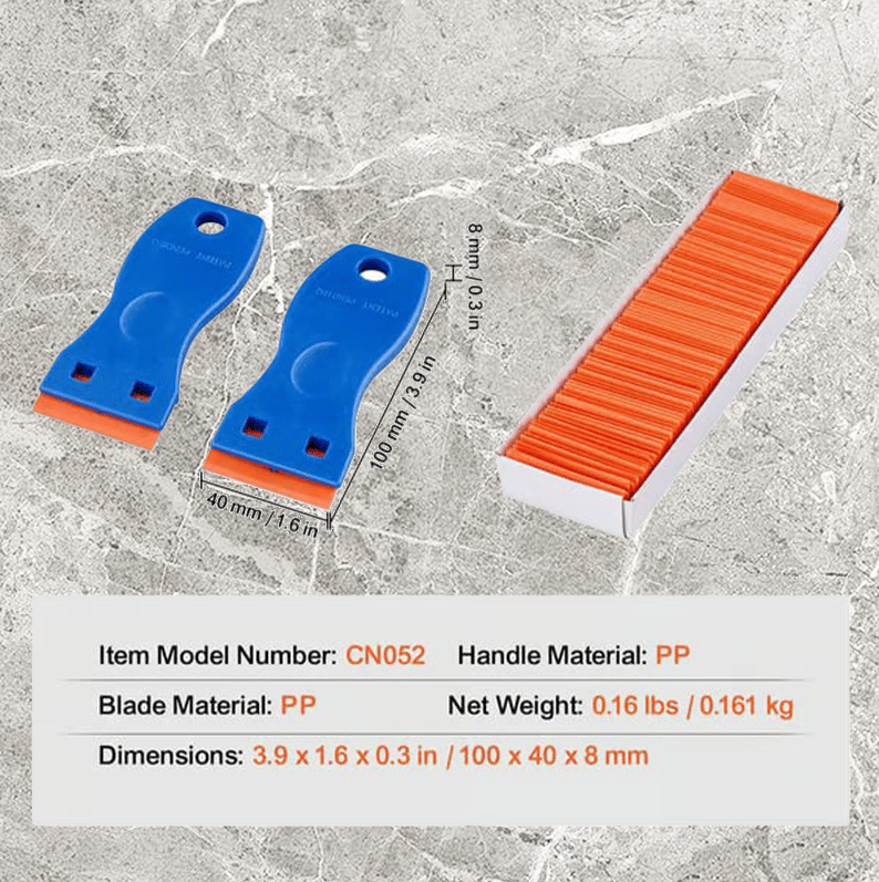 Plastic Razor Blade Scraper