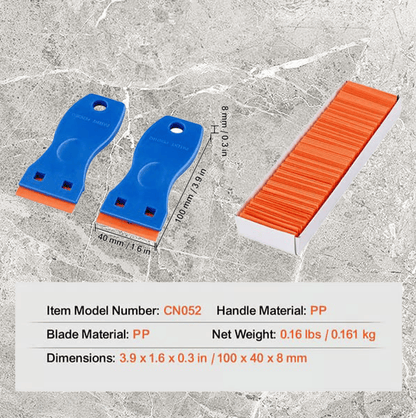 Plastic Razor Blade Scraper
