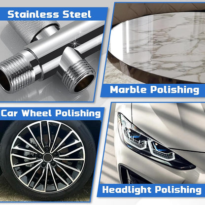 Industrial-Grade High-Density Compressed Wool Polishing Disc