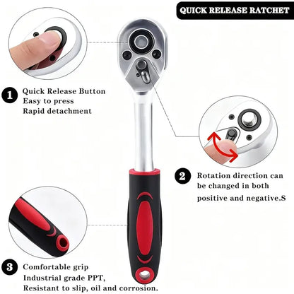 46Pcs Car Repair Machinery Tools Set