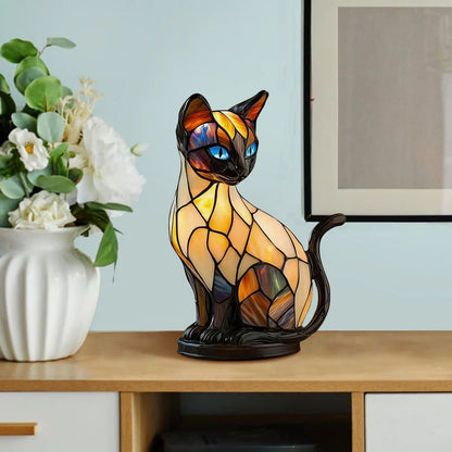 Luminous Cat Artist Crafted Light with Honest Warmth