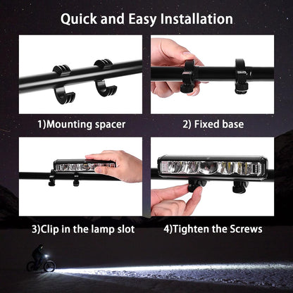 USB Rechargeable & Waterproof Bike Light