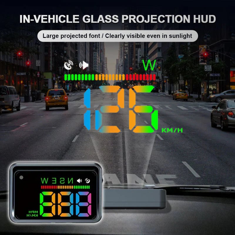 🔥🚗In-vehicle Glass Projection HUD (Head-up Display)