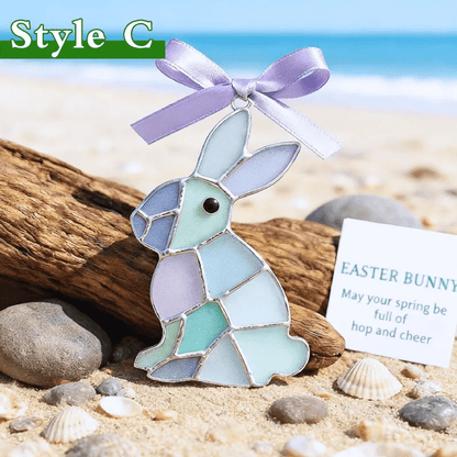 🐣🌊Easter wire wrapped acrylic ornaments ✨Shaped by Nature & Crafted by Hand💝