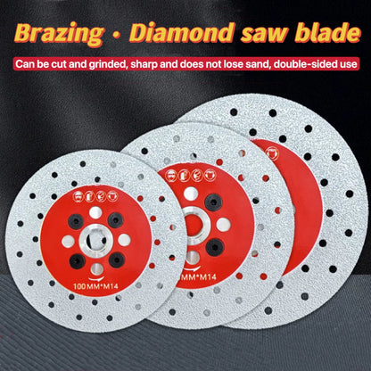 Diamond Brazed Grinding and Cutting Disc for Marble, Tile, and Stone