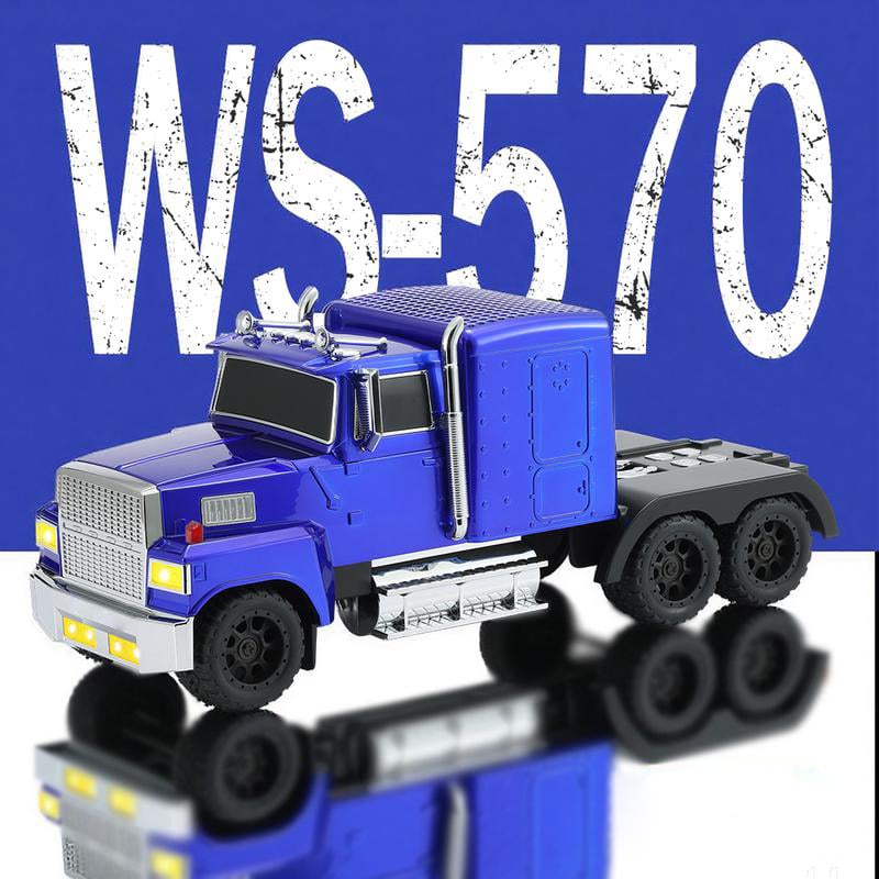 🔥LAST DAY ONLY 49% OFF🔥🚚WSTER WS-570 Big Truck Model Bluetooth Speaker with USB TF Card AUX FM Radio TWS Pairing