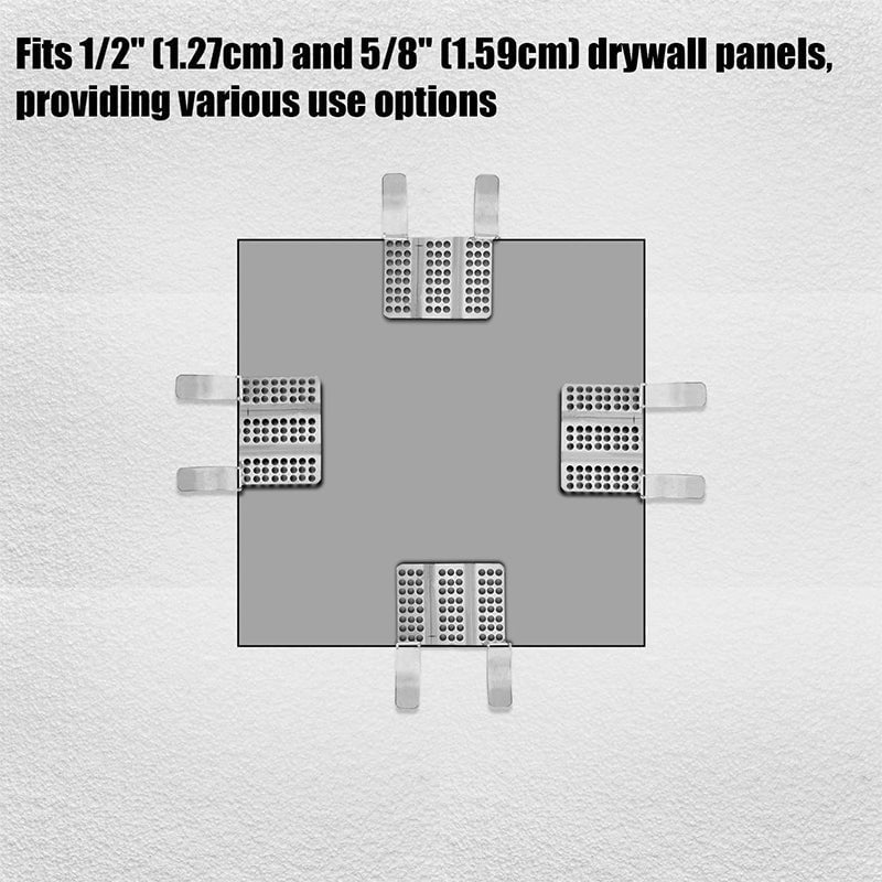 ⏰ Stainless Steel Drywall Patch Repair Clips