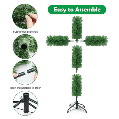 🎄Handmade Illuminated Christmas Cross✝️ – A Symbol of Light & Hope