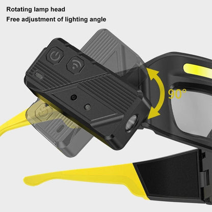 🔥Limited-time discount of 49%🔥🕶️Rechargeable LED sports-sensing glasses light🕶️