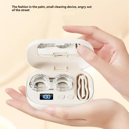 Ultrasonic Contact Lens Cleaner Rechargeable
