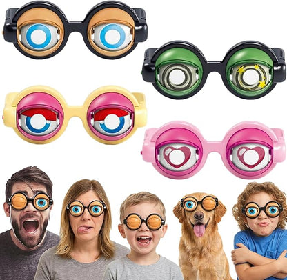 🎉🎉🤣Novelty Funny Glasses with Winking Eye Mechanism