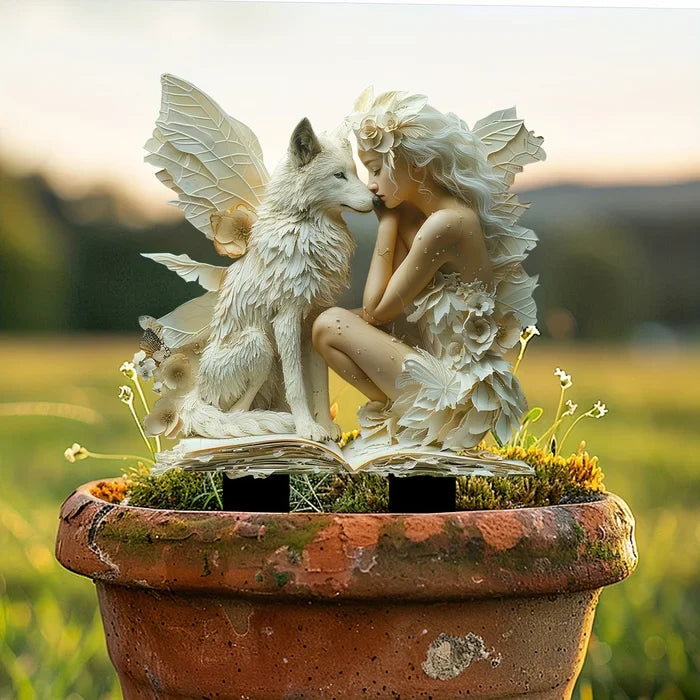 Bohemian Fairy Flower Pot Decoration