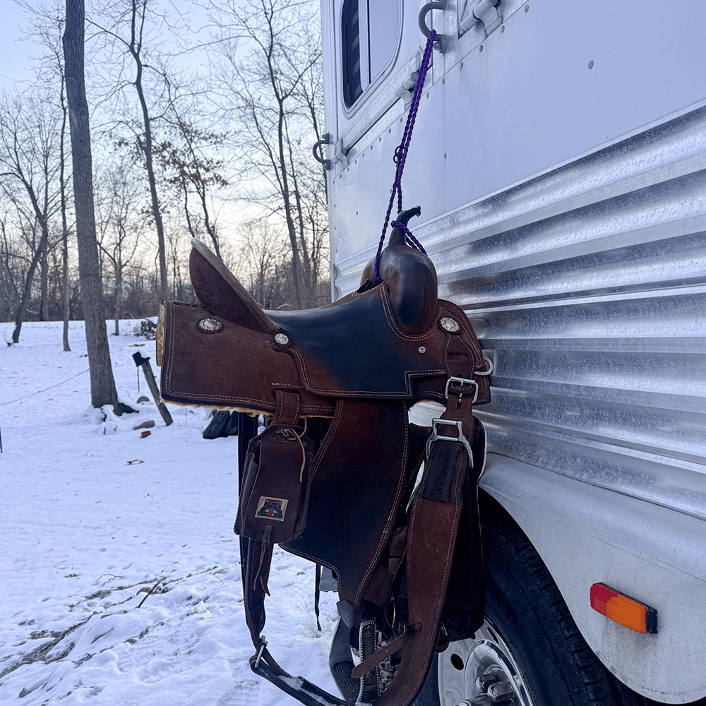 Hand-Woven Heavy-Duty Saddle Hanging System