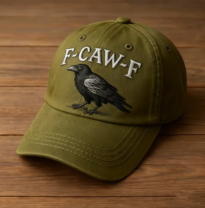 🔥🐦‍⬛F-CAW-F Crow Hat