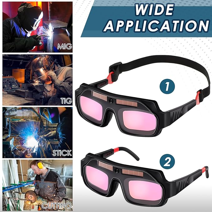 🔥Last Day Discount 49% OFF✨Solar Auto-Darkening Welding Goggles – Eye Protection with Smart Light Control🛡️