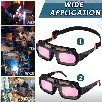🔥Last Day Discount 49% OFF✨Solar Auto-Darkening Welding Goggles – Eye Protection with Smart Light Control🛡️