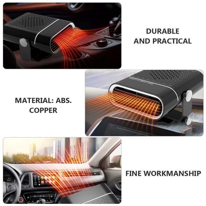 ✨🚗Portable Electric Car Heater Fan — 360° Rotation Fast Heating Window Fan Windshield Defogger