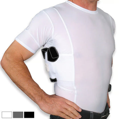 Ghost Tee-Concealed Carry Crew Neck Tee