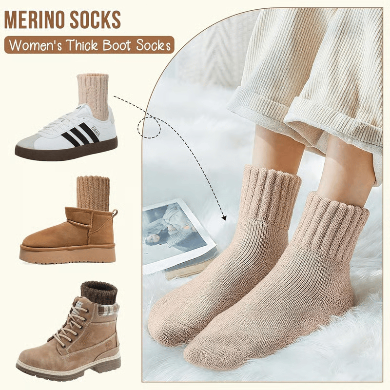 🏆 5 Pairs Women's Solid Mid-calf Socks