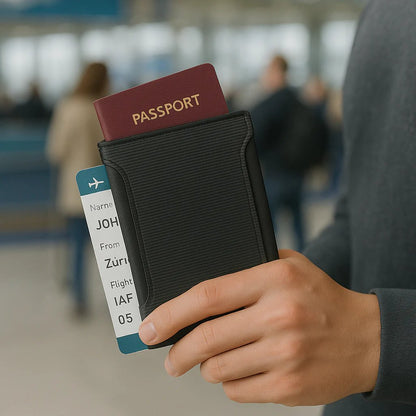 ✈️RFID Travel Wallet - Passport Holder & Travel Organizer