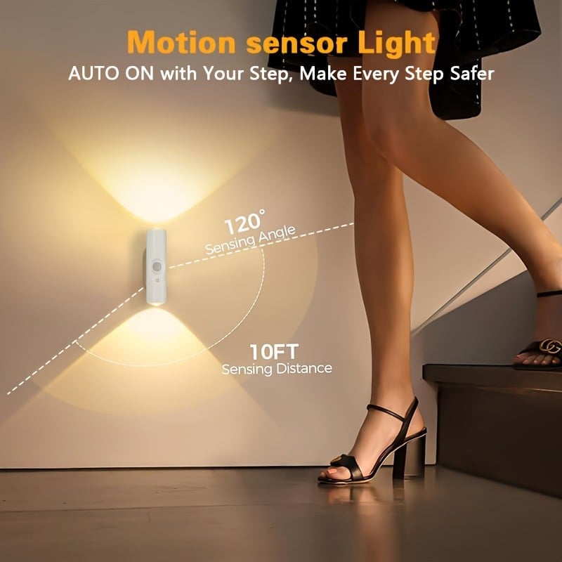 🔥Rechargeable Smart LED Motion Sensor Ambient Light