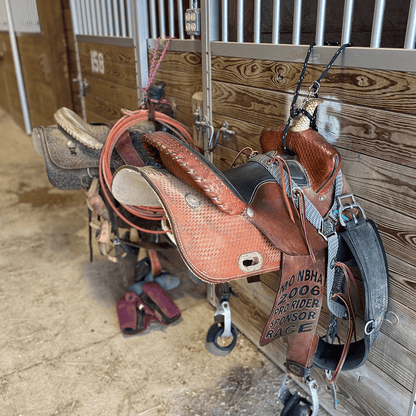 Hand-Woven Heavy-Duty Saddle Hanging System