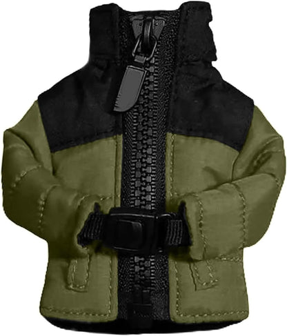 Mini Down Coat Keychain