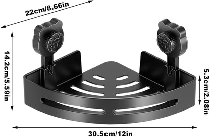 Newest Bear Suction Cup Bathroom Shower Shelves