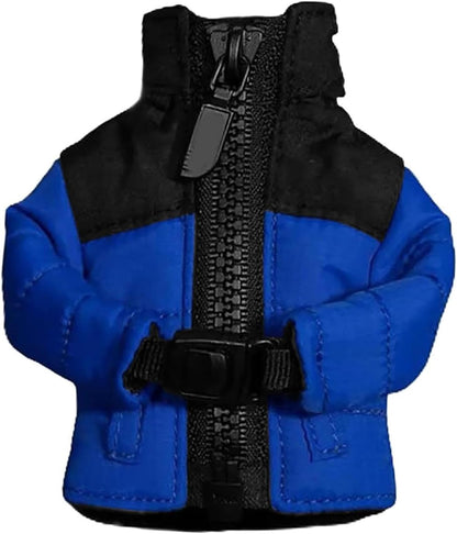 Mini Down Coat Keychain