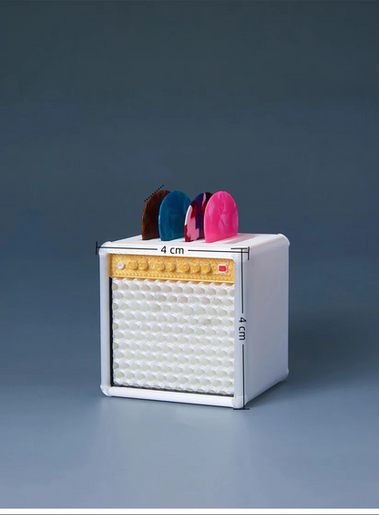 Mini Guitar Amp Pick Holder